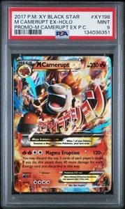 M Camerupt EX XY198 - XY Promo - PSA 9 COMO NUEVO - Imagen 1 de 2