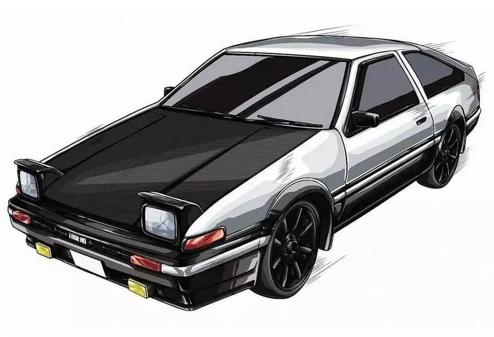 Auto radiocomandata Sprinter Trueno AE86 Bianco/Nero "First Mini-Z" [66612] - Immagine 1 di 1