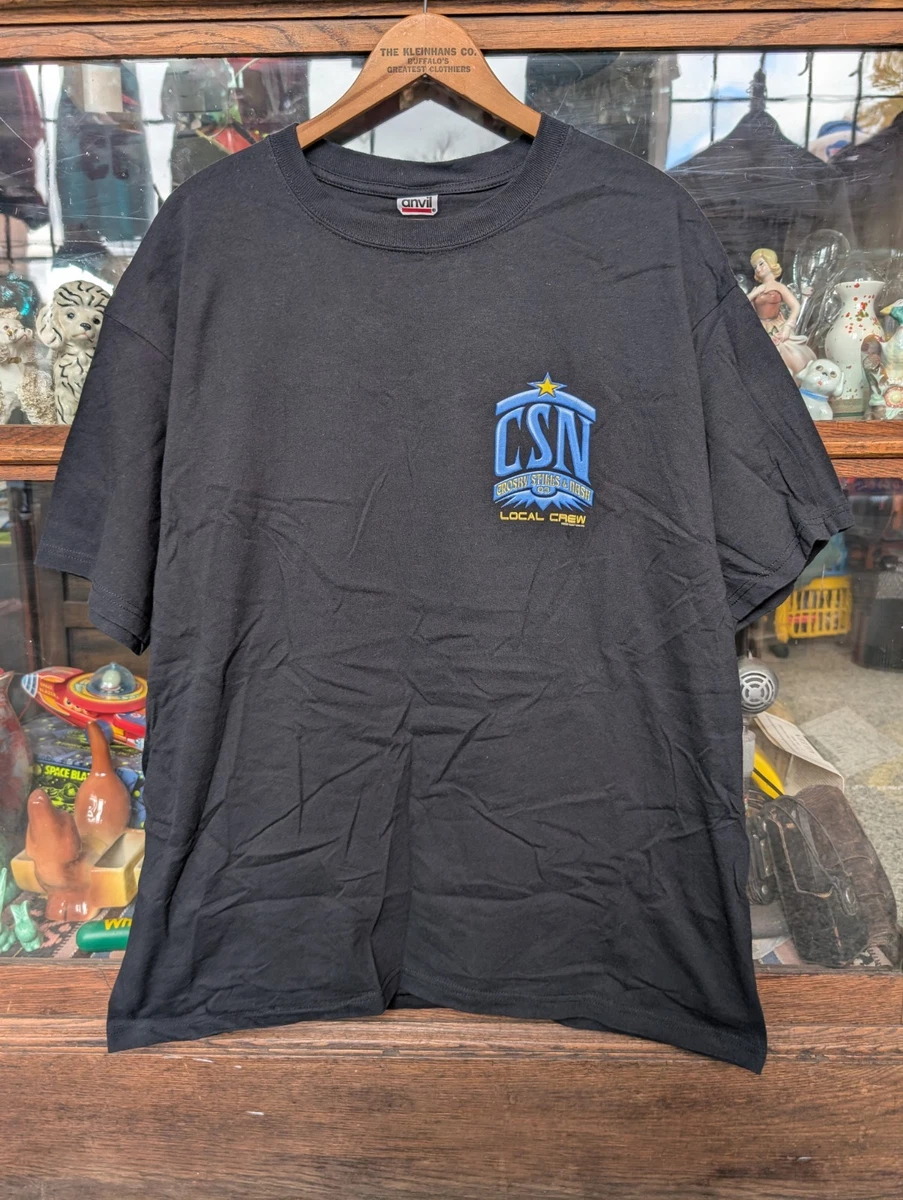 Crosby Stills Nash Shirt In Men's Vintage T-Shirts for sale | eBay