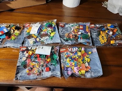LEGO VIP Add-On Pack Lot 40512 40605 40606 40607 40608 40609 New Sealed - Image 1 of 4