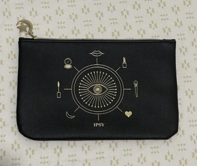 Estuche de Maquillaje Ipsy Bolso "You're Magic" Octubre Glam Bolso Cosmético Negro Ojo Cremallera Foto 1 de 4