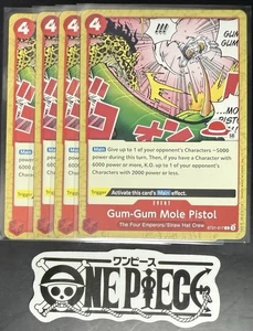 4x One Piece ST21-017 C Gum-Gum Mole - English - Regular - Play Set - LD01 -NM/M - Picture 1 of 1