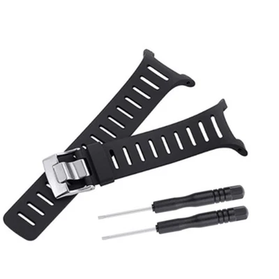 Rubber 0.79" Width Watch Band Strap Replace For Suunto T1 T1C T3 T3C T3D T4C T4D - Image 1 of 4