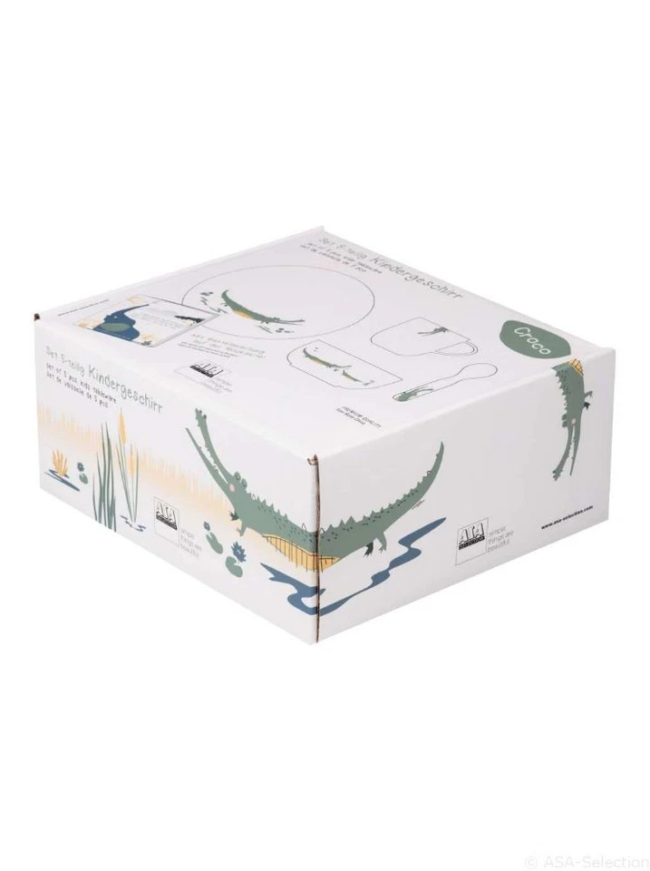 ASA 38951314 Kindergeschirrset Croco 5tlg