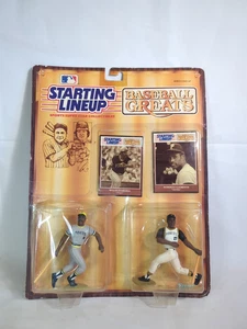 '89 KENNER STARTING LINEUP BASEBALL GREATS ROBERTO CLEMENTE & WILLIE STARGELL T6 - Picture 1 of 7