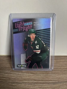 2023-24 Upper Deck Synergy Light Up The Night #LN-MB Matt Boldy /999 - Picture 1 of 2