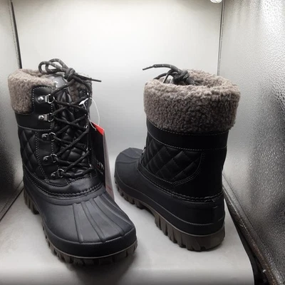 Storm By Cougar Carlisle Carlisle Boots Women's 11M Black Lace-up E165 - Image 1 of 4