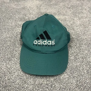 Vintage Adidas Equipment Mütze grün Snapback 100% Baumwolle 90er großes Logo - Bild 1 von 7