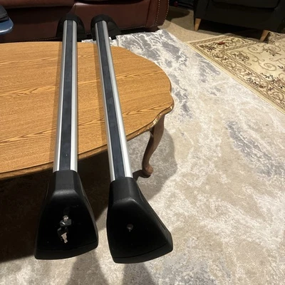 BARRAS DE TECHO ORIGINALES BMW SERIE 5 F10 4 PUERTAS BERLINA 82712150092 RACK 2010-2016 Foto 1 de 4