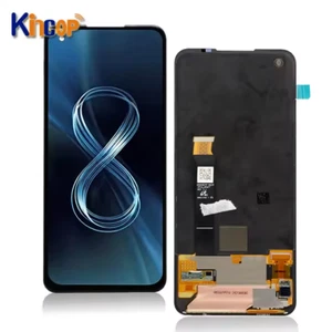 Pour Asus Zenfone 8 Écran Full LCD Sans Cadre Unité Remplacement Réparation Noir - Photo 1 sur 3