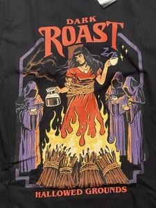 Steven Rhodes T-Shirt Dark Roast Witchcraft Black Short Sleeve Size Small - Picture 1 of 2