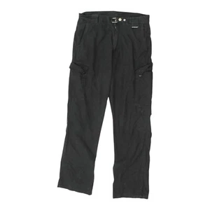Pantalones de motociclista Belstaff para hombre | Pantalones utilitarios negros de diseñador de motocicletas vintage - Imagen 1 de 5