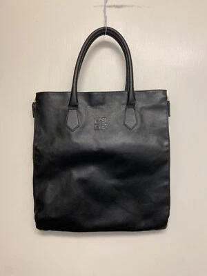 Bolso de Viaje Givenchy Parfums Negro Cremallera Lateral Expandible Cuero Vegano Logo Foto 1 de 4