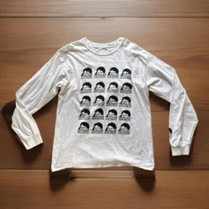 fidjit tattoo Cotton Long Sleeve Soft Print Drowning Girls Club White - Picture 1 of 8