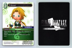 Zidane #10-051C Final Fantasy Opus X Ancient Champions 2019 Common TCG Card - Picture 1 of 1