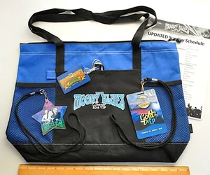 2011 2013 2016 Moody Blues Cruise III Lot Tote Bag VIP Pass Badges Lanyards - Picture 1 of 8