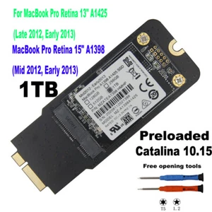 NEW 1TB SSD For 2012 2013 A PPLE Macbook Pro Retina A1425 A1398 IMAC A1418 - Afbeelding 1 van 6