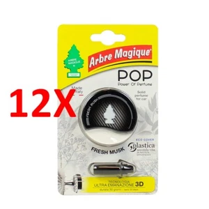 12 X Arbre Magique Pop FÜr Auto Frischer Moschus - Bild 1 von 1