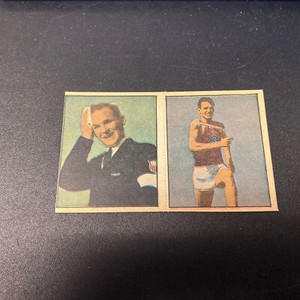 1951 Berk & Ross Hit Parade of Champions Panel Mel Patton & Dick Button, NM!