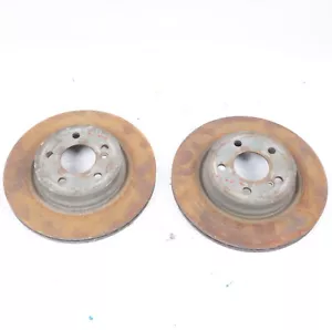 08-17 Mercedes W207 E350 E400 C350 Rear Brake Rotor Left and Right Set OEM - Picture 1 of 5
