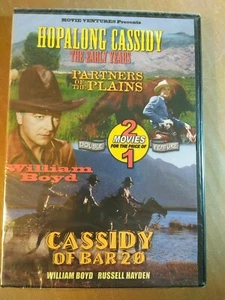Partners Of The Plains / Cassidy Of Bar 20 - DVD - Hopalong Cassidy - Imagen 1 de 2