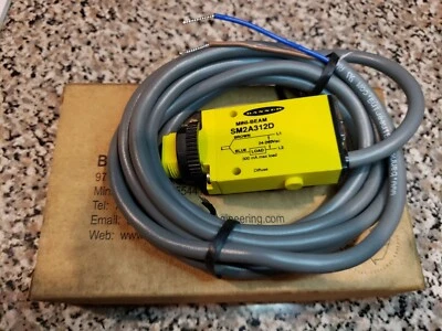 BANNER ENGINEERING SM2A312D PHOTO-ELECTRIC SENSORS - Image 1 of 4