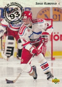 1993-94 Upper Deck #275 SERGEI KLIMOVICH - AEV Augsburg Panther