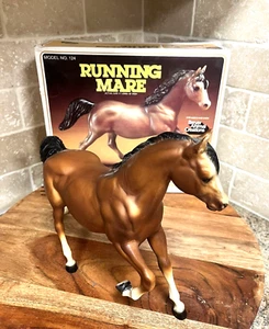 Vintage Breyer Animal Creations Running Mare Model No. 124 W/ Original Box (14B) - Picture 1 of 11