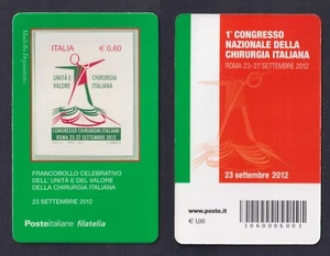 Italian Surgery Philatelic Card 2012 - Picture 1 of 1