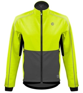Men's USA Softshell Cycling Jacket | Quality Cold Weather Biking Coat | USA Made - Picture 1 of 21