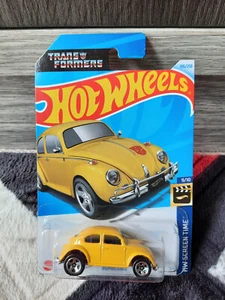 Brand New 2024 Hot Wheels Bumblebee Transformers Gold Mainline Case Q #186/250 - Picture 1 of 4