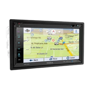 Nesa NSP-652N 2-DIN Multimedia Source Unit w/ iGo Powered GPS Navigation - Picture 1 of 1