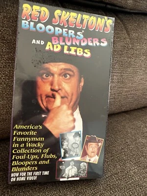Red Skelton's Bloopers Blunders (VHS, 1994) - Image 1 of 2