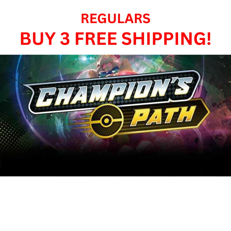 CHAMPIONS PATH Pokémon TCG 1 - 73 PICK YOUR OWN REGULARS 3+ FREE SHIP LP/NM - Image 1 of 1