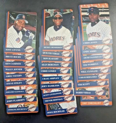 1997 Mother's Cookies San Diego Padres Cards - You pick 1! - Gwynn, Henderson... - Image 1 of 4