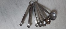 Vintage Farberware Stainless Steel Measuring Spoons Set 7pc. Pinch Dash Smidge