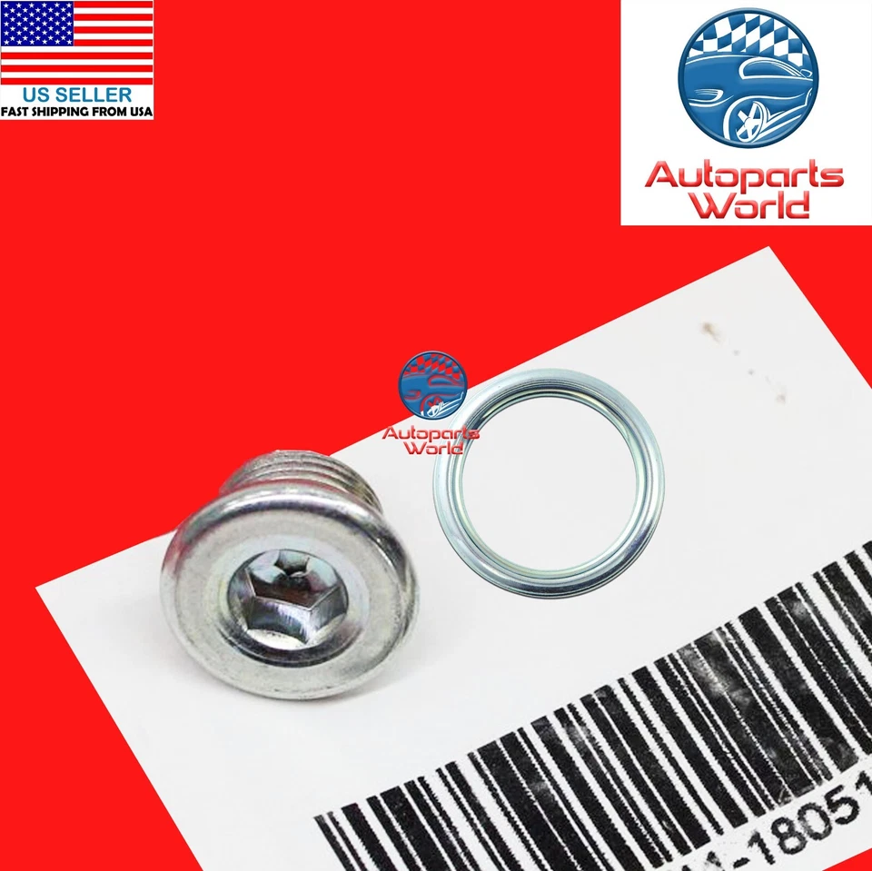 10pcs Oil Drain Plug Gasket OEM 12157-10010 for Toyota Corolla Venza Lexus