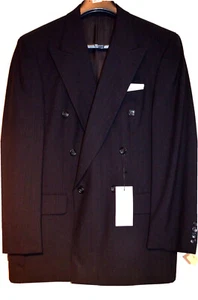 ULTIMODA -ITALY CLASSIC RETRO ITALIAN NAVY WOOL SPORTS JACKET EU 48 UK/US 40 - Picture 1 of 6
