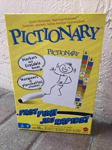Pictionary Spiel Neu in versiegelter Box - Alter 8+/2 Teams: 56 Karten - Bild 1 von 6