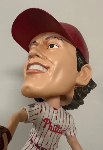 COLE HAMELS #35 Phillies BIG HEAD Bobblehead - Legends of "The Diamond" Cover