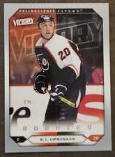 2005-06 Upper Deck Victory Hockey #273 R.J. Umberger Rookie Philadelphia Flyers!