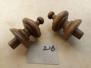 Lot of 2 NOS Wooden Finials #218 - Picture 1 of 3