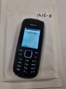 Nokia 1661 - Black (Unlocked) Mobile Phone - Afbeelding 1 van 2