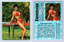 Serious Stuff #62 Ujena Swimwear Illustrated 1994 Comic Images Trading Card