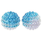 200X Pearl Beads Color Pearlized Gradient Bayberry Shaped Bubble Beads (2) Rhs