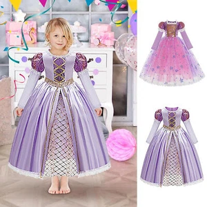 Princess Dresses for Girls Little Girls Pretend Play Princess Costumes standard - Picture 1 of 8