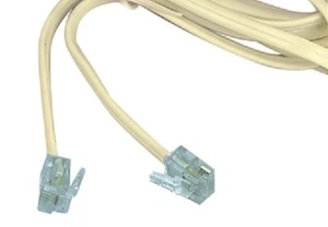 5M METROS 6P4C RJ11 MACHO A RJ11 MACHO MÓDEM TELÉFONO MACHO DIRECTO A TRAVÉS DEL CABLE - Imagen 1 de 1