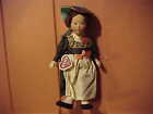 VINTAGE Old World Baitz Austria Kolekcjonerska lalka 9" Wysoka zabawka M758