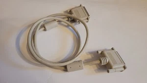 1,2m LPT-Leitung Druckerkabel Parallel-Kabel D-SUB 25plg Centronics IEEE 1284-Bu - Photo 1/1
