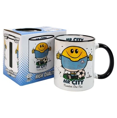 Manchester City Mug for Supporter Fan Present Gift Idea Boxed Cup Man City - Image 1 of 4
